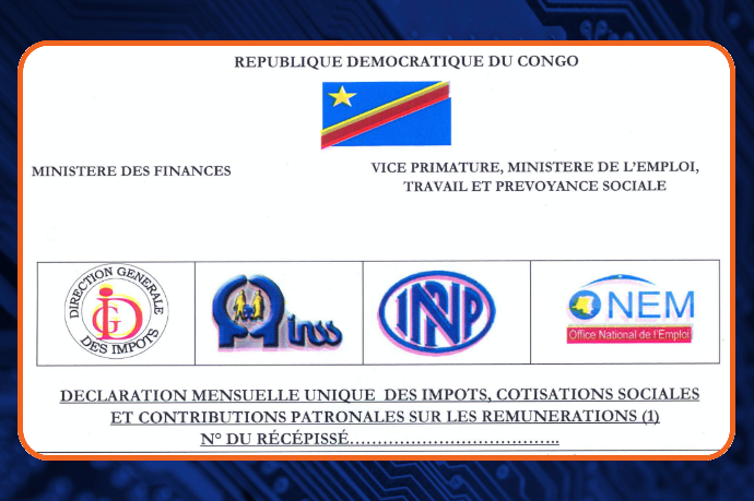 Génération automatique des rapports mensuels ONEM, CNSS, DGI et INPP